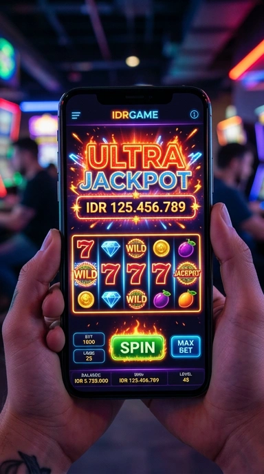 Cuplikan layar menu unduhan idrgame untuk perangkat Android